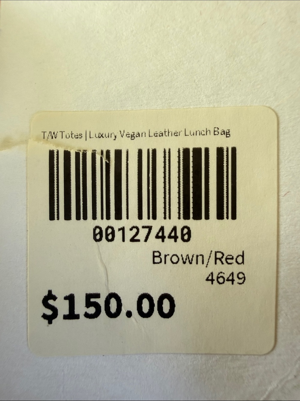 Luxury Vegan Leather Lined Lunch Box T|W - Picture 5 of 5